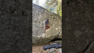 Largo Lunge V0  Yosemite California bouldering climbing outdoors rockclimbing climb [upl. by Silsby]