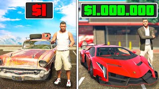 Fabricando AUTOS de 1 a 1000000 en GTA 5 [upl. by Dias]