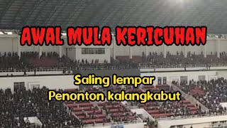 Full Kejadian Awal Mula Kericuhan Sampai Pertandingan PSIS vs PSS Dihentikan [upl. by Janela]