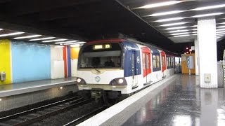 Paris MS61 RER A  Arrivée à SaintGermainenLaye V2 ZEUS [upl. by Ellesor592]