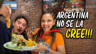 Argentina prueba COMIDA PERUANA POR PRIMERA VEZ Y SE VUELVE RE LOCA 🇦🇷🥵🇵🇪 [upl. by Shirlee632]