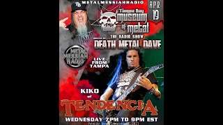 Tendencia Kiko Interview 4192023 wDeath Metal Dave In your Face on the Tampa Bay Museum of Metal [upl. by Annaiel470]