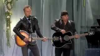 We Shall Overcome Memorial Concert Oslo Norway  bruce springsteen amp steve van zandt [upl. by Ryann]