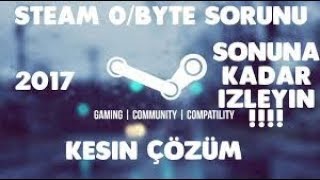 Steam 0 Byte İndirme Hatası Çözümü Steam 0 Byte Fix 2017 [upl. by Selemas]