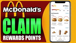 EASY GUIDE  How to Use Reward Points on McDonalds App [upl. by Sell]