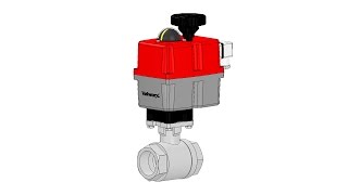 Electric Actuated Stainless Steel Ball Valves [upl. by Ingrim]