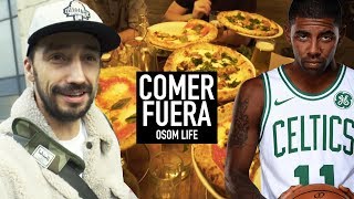 CONOZCO A KYRIE IRVING NBA  Haciendo dieta en Londres [upl. by Adnertal]