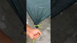 Incredible Tarp Corner Knot Simple But Works [upl. by Iden919]