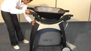 Barbecue a gas Weber Q300 istruzioni per il montaggio [upl. by Grearson]