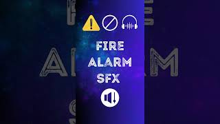 Fire Alarm Sound Effect  Fire Drill [upl. by Aras]