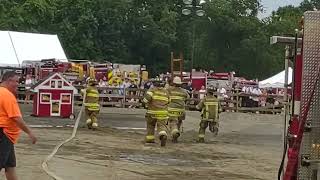 morganville fire department engine 28376 crew participationMonmouth countyfirefighter competition [upl. by Odetta]