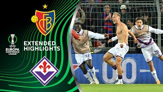 Basel vs Fiorentina Extended Highlights  UECL SemiFinals  Leg 2  CBS Sports Golazo  Europe [upl. by Cirilla]