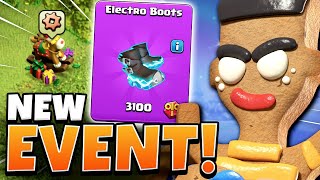 NEW Toyshop Throwdown  Electro Boots Epic Equipment Clash of Clans [upl. by Peh905]