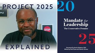 Project 2025 Explained  InDepth Review amp Black Political Opinion [upl. by Gustin]