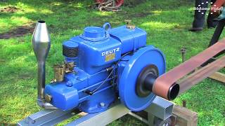 StationärmotorenTreffen Hundeluft 2017 22 Stationary Engine Rally [upl. by Killian]