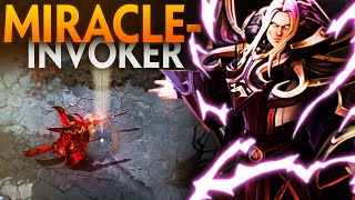 DONT MISS THIS MIRACLE INVOKER INCREDIBLE GAME  Dota 2 Invoker [upl. by Tzong]