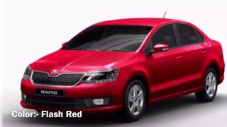 Colors of New Skoda Rapid [upl. by Ingemar161]