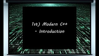 1 Modern C Introduction [upl. by Mall]