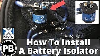 Car Battery Isolators Explained How to install on your car [upl. by Akirderf]