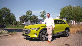 De elektrische Audi eTron  welke kleur kies jij [upl. by Lindley147]