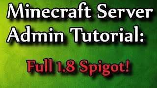 Minecraft Admin HowTo Compile 18 SpigotBukkit [upl. by Eihtak2]