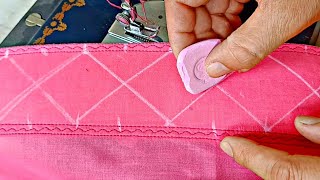 mohridesign salwar mohriponcha design  Sewing Full toturial  DIY at home [upl. by Catha463]