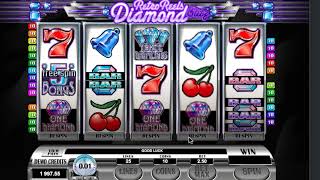 💎 Retro Glam Meets Big Wins Spin Microgaming’s Retro Reels Diamond Glitz Slot 🎰✨ [upl. by Marlee881]