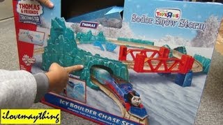 ICY Boulder Chase Set  Thomas and Friends Trackmaster Set Preview [upl. by Sexton]