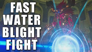 Fast Waterblight Ganon Fight  Breath of the Wild [upl. by Etsirk423]