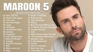 Maroon 5  Greatest Hits Full Album  Best Songs Collection 2023 [upl. by Thrasher]