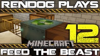 S1E12 Lets Play Minecraft FTB  Recycler [upl. by Hsuk]