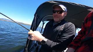 Sebago Lake Guide Services  IceOut Rangeley Lake 2024 [upl. by Swenson]