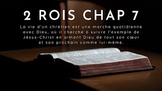 2 ROIS chapitre 7 Louis segond [upl. by Guyer]