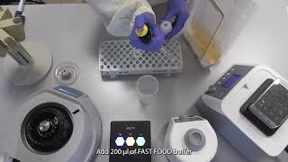 FAST FOOD Universal DNA extraction kit  Bacterial DNA ExtractionEnrichment broth [upl. by Eloisa]