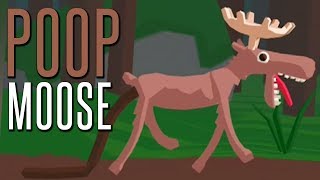 POOP MOOSE  Three Free Games [upl. by Eednus]