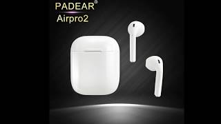 Padear airpro 2The best copy of Apple airpods with the best bass [upl. by Kary]