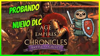 Probamos nuevo DLC Battle for Greece  Age of Empires 2 [upl. by Aras302]