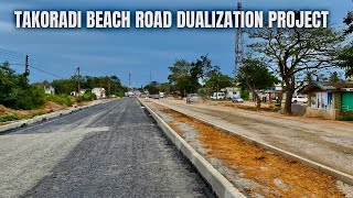 See How The €65 Million Takoradi Highway Dualization Is Finally Taking shape [upl. by Htevi]