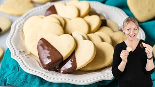 Buttery Meltinyourmouth Shortbread Cookies [upl. by Clougher139]