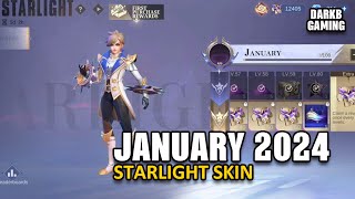 January 2024 Starlight Skin  Mobile Legends [upl. by Garald9]