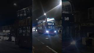 LJ13CCZ  DW518 Seen Working London Bus Route 349 Towards Ponders End londonbuses shorts tfl [upl. by Eiramyelhsa]