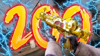 BLACK OPS 6 ZOMBIES ROUND 200 LIBERTY FALLS EASTER EGG SPEEDRUN [upl. by Zenobia]