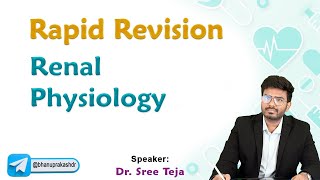 Renal Physiology Rapid Revision [upl. by Oirelav]