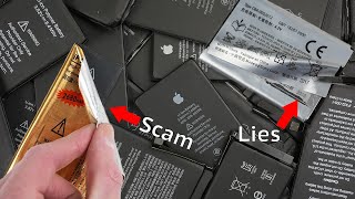 Its all a Scam  Before Replacing Your Phone Battery Watch This  Scams Explained [upl. by Githens]