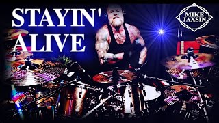 Stayin Alive  Drum Cover [upl. by Kalvin]