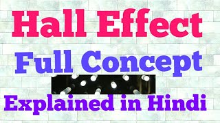 hall effect hindi [upl. by Cummins222]