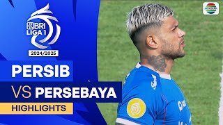 PERSIB Bandung VS PERSEBAYA Surabaya  Highlights  BRI Liga 1 202425 [upl. by Drawoh364]