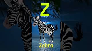 Words start with letterZkidslearning abcd viralvideo atozalphabets aforapple shorts [upl. by Aremihc]