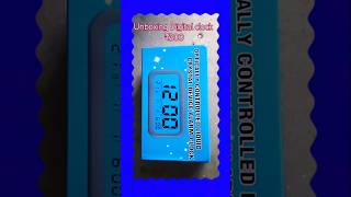 Digital alarm clock unboxing review shortsfeed ytshorts amazon gadgets hanumankind [upl. by Vergos]