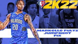 NBA2K22 Markelle Fultz Jumpshot Fix Full Signature Edit Magic [upl. by Esiuqram]